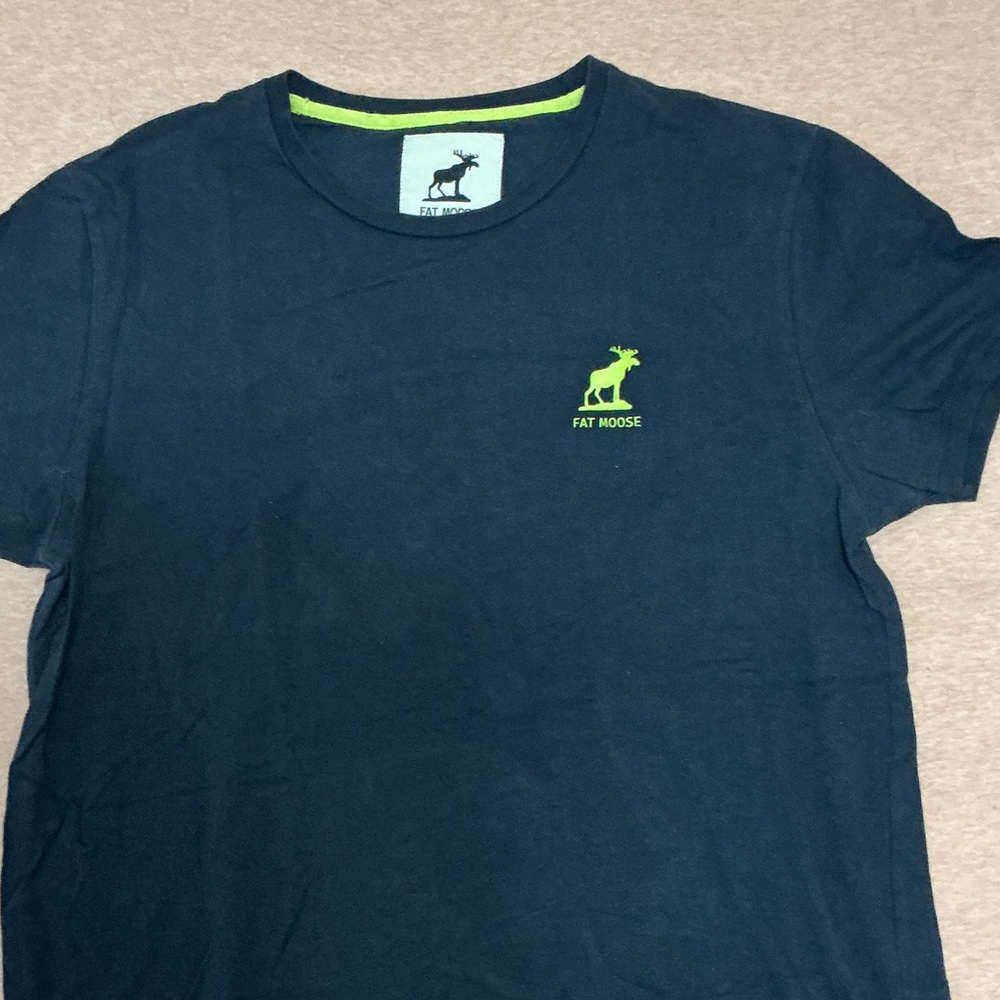 Men's Navy Blue Short Sleeve Tee